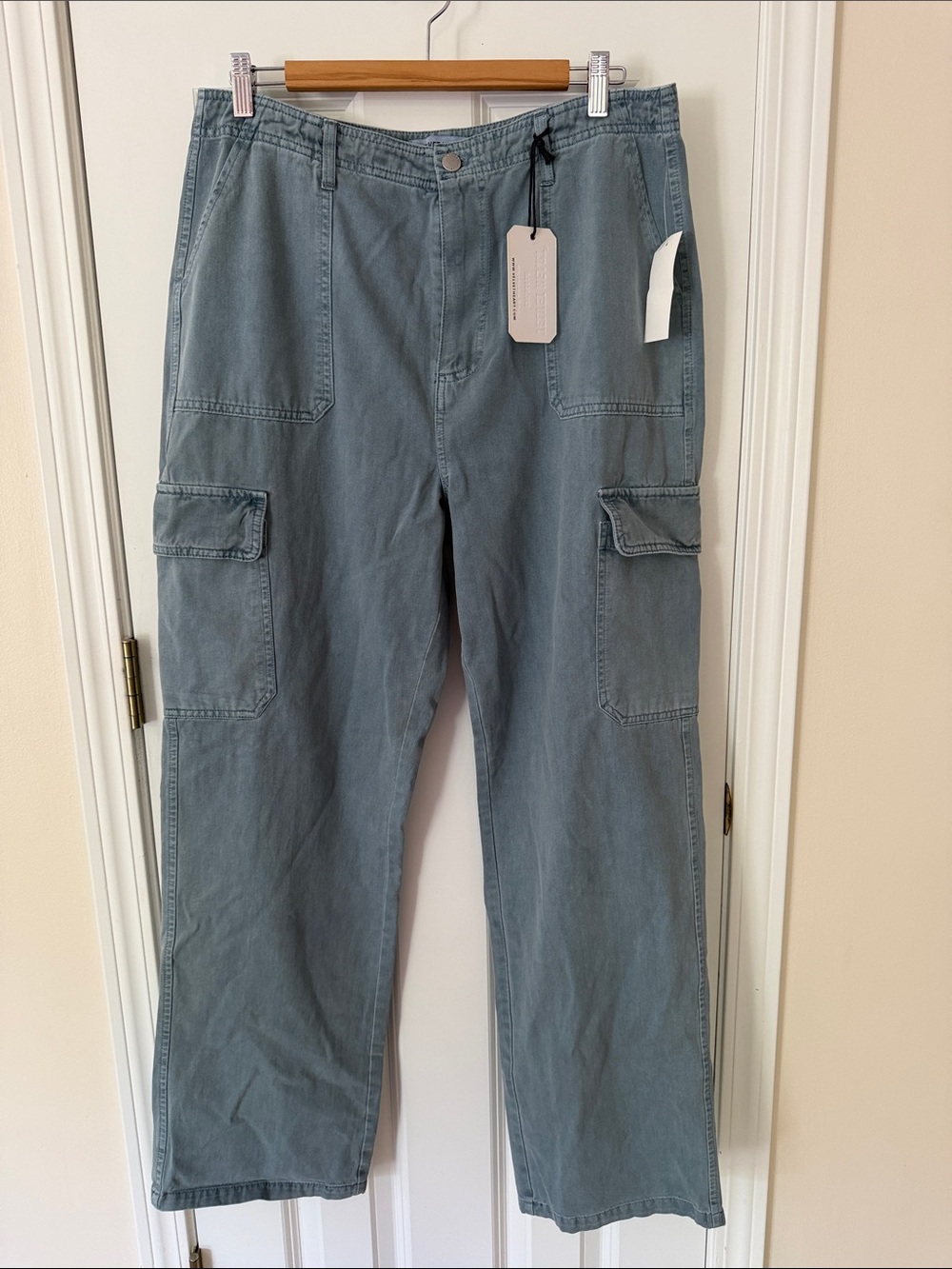 Velvet Heart Wide Leg Cargo Jeans Size XL